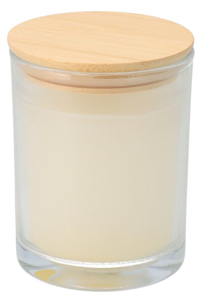 ČistéDrevo Vonná sviečka v skle - vanilka