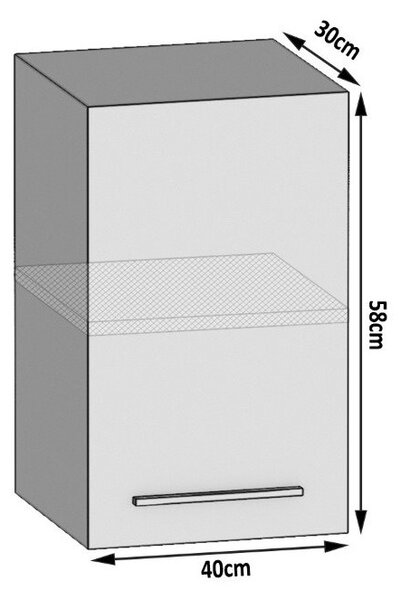 Kuchynská linka UNIQAPLUS | dub wotan 420 cm