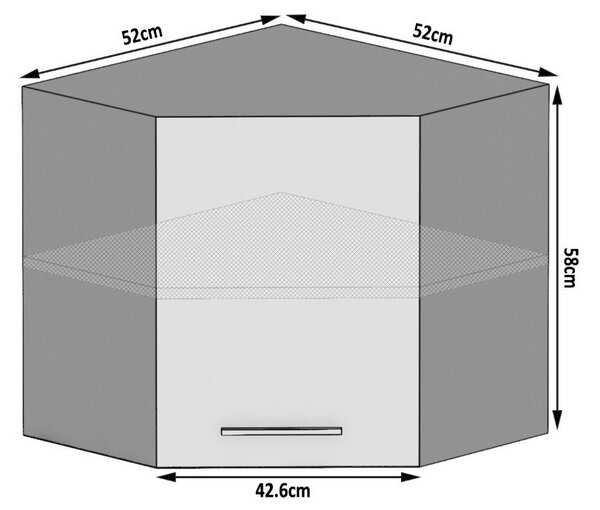 Kuchynská linka UNIQAPLUS | dub wotan 420 cm