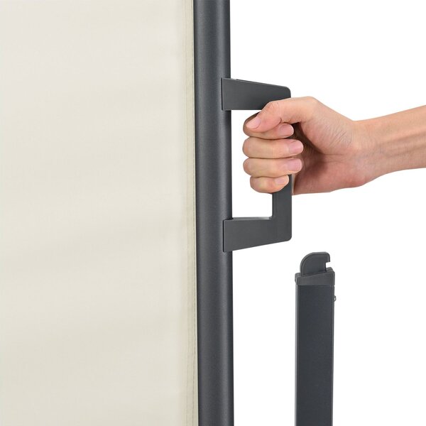 Bočná markíza Dubaj 500 x 180cm - béžová