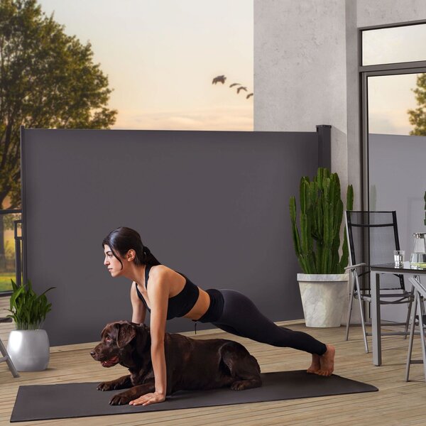 Bočná markíza Dubaj 500 x 180cm - antracit