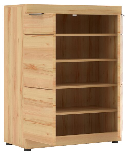 SKRINKA NA TOPÁNKY, farba buka, 80/105/40 cm Cantus - Skrine, regály & police na topánky