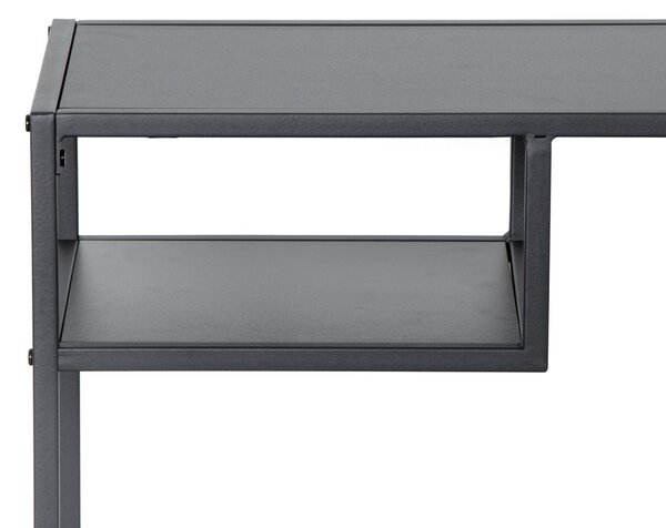 PÍSACÍ STÔL, čierna, 99,4/32,4/75 cm Carryhome - Kancelárske stoly