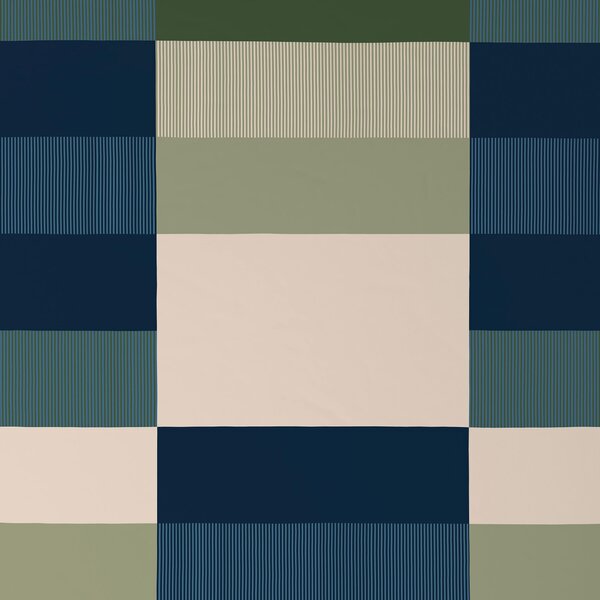 POSTEĽNÁ BIELIZEŇ, satén, petrolejová, 140/200 cm Novel - Obliečky & plachty