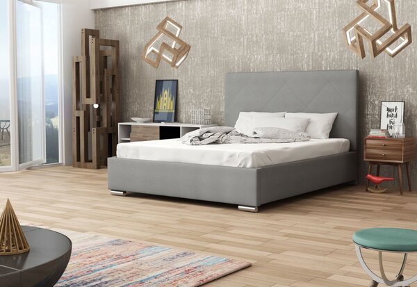 Čalúnená posteľ NASTY 5 + rošt + matrace, sofie 23, 180x200 cm