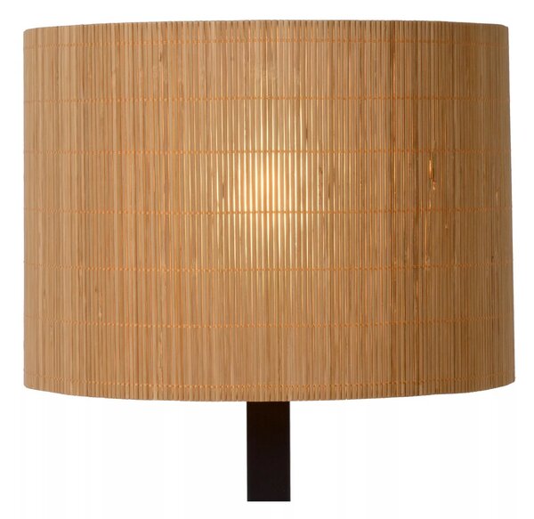 Lucide 03529/81/30 stolná lampička Magius 1x40W | E27 - ratan, vypínač na kábli