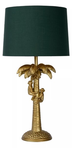 Lucide 10505/81/02 stolná lampička Extravaganza Coconut 1x40W | E27 - mosadz, vypínač na kábli