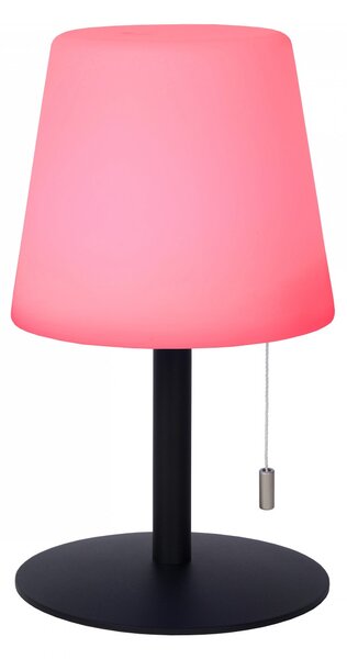 Lucide 13815/02/99 RIO exteriérové ​​stolné svietidlo LED 1,8W | 150lm | 3000K | RGB | IP44 - biela, čierna
