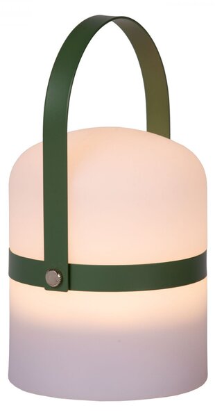 Lucide 06802/01/33 LITTLE JOE exteriérové ​​stolné svietidlo LED 0,3W | 30lm | 2800-3000K | IP44 - biela, prenosné