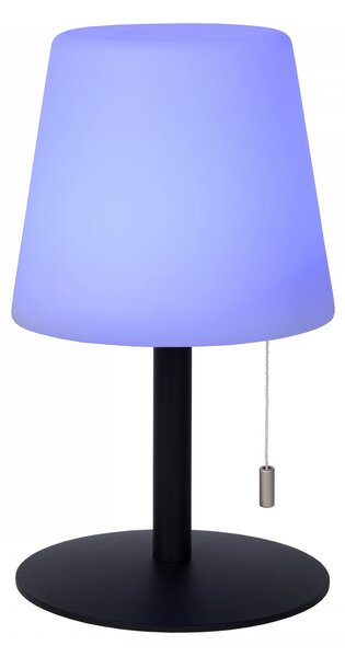 Lucide 13815/02/99 RIO exteriérové ​​stolné svietidlo LED 1,8W | 150lm | 3000K | RGB | IP44 - biela, čierna
