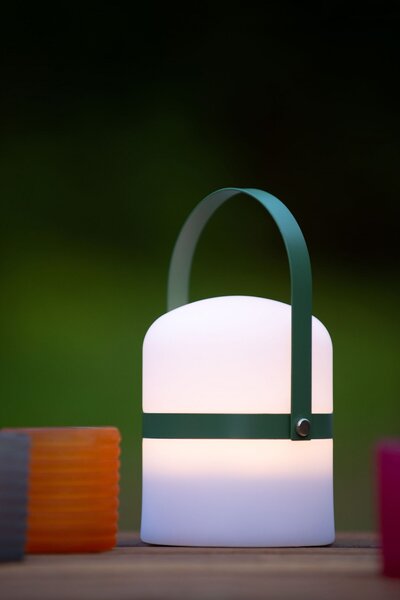 Lucide 06802/01/33 LITTLE JOE exteriérové ​​stolné svietidlo LED 0,3W | 30lm | 2800-3000K | IP44 - biela, prenosné