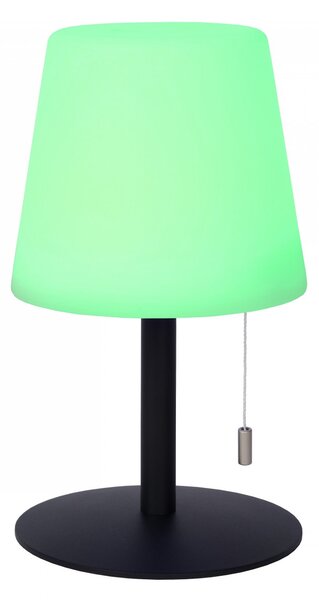 Lucide 13815/02/99 RIO exteriérové ​​stolné svietidlo LED 1,8W | 150lm | 3000K | RGB | IP44 - biela, čierna