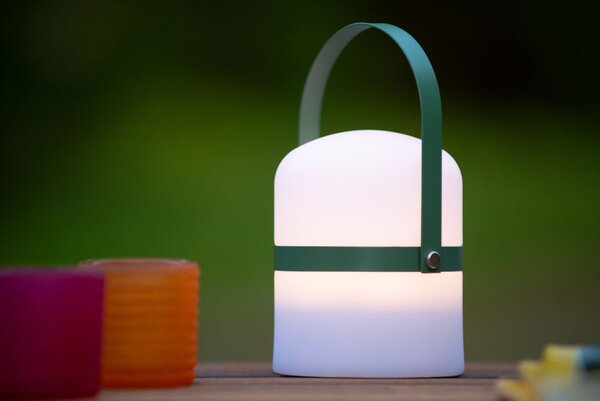 Lucide 06802/01/33 LITTLE JOE exteriérové ​​stolné svietidlo LED 0,3W | 30lm | 2800-3000K | IP44 - biela, prenosné