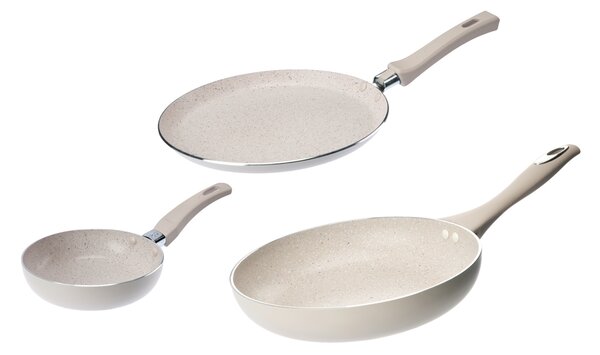Granitová panvica s nepriľnavým povrchom Granita 28 cm - béžová