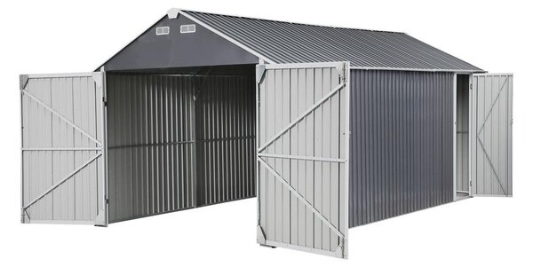 Záhradný domček / garáž Avenberg 6.02 x 3 m ANTRACIT CG-K2010-B