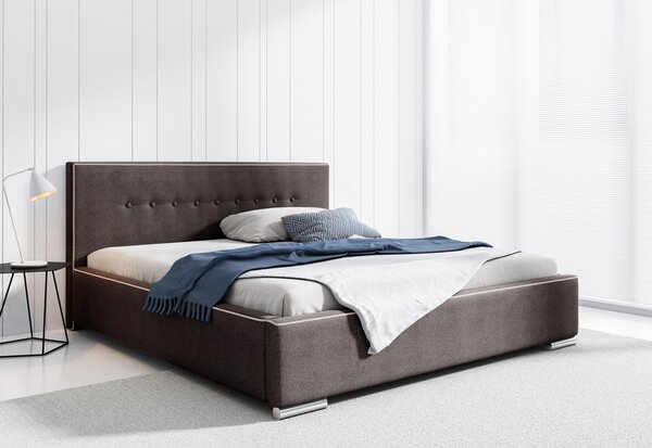 Čalúnená posteľ SCANDI, 180x200, madryt 128