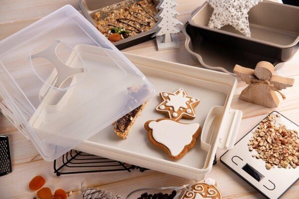 Prenosný box na potraviny Biscotti - ružová
