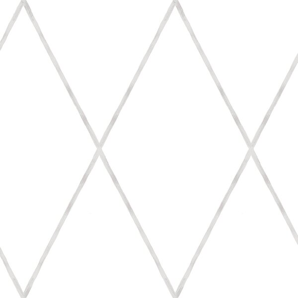Papierová tapeta geometrický vzor kosoštvorcov 3357-2, Oh lala, ICH Wallcoverings