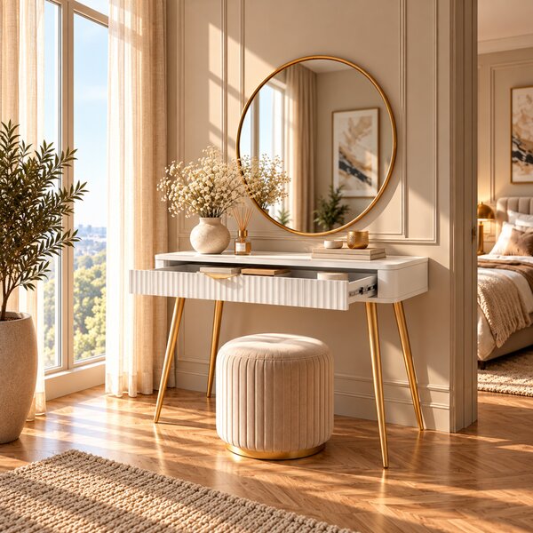 KONZOLA TREVISO BIELA 100 cm