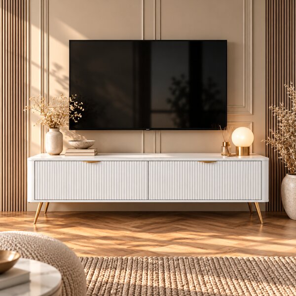 TV STOLIK TREVISO BIELA 163 cm