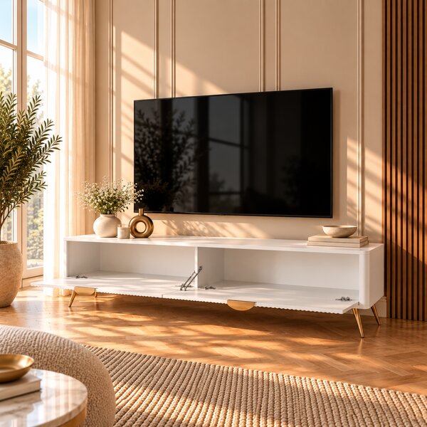 TV STOLIK TREVISO BIELA 200 cm