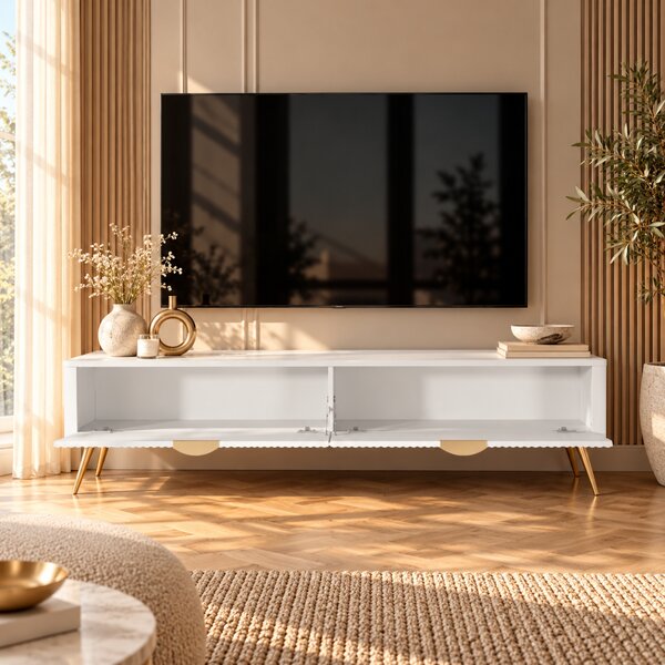 TV STOLIK TREVISO BIELA 163 cm