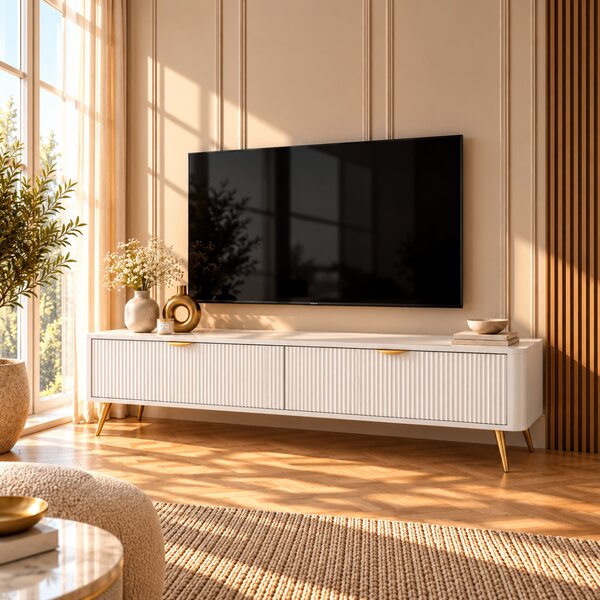 TV STOLIK TREVISO BIELA 200 cm