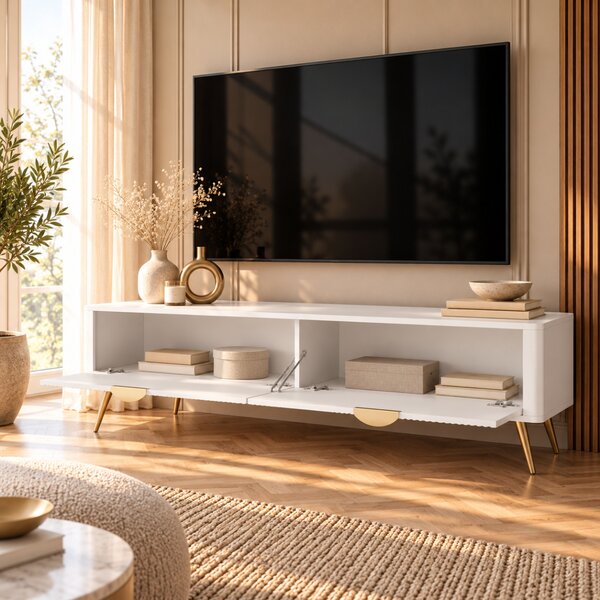 TV STOLIK TREVISO BIELA 163 cm