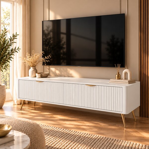 TV STOLIK TREVISO BIELA 163 cm