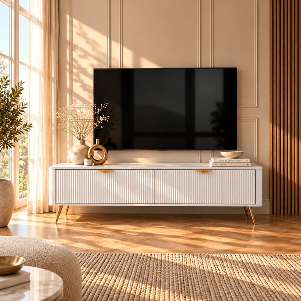 TV STOLIK TREVISO BIELA 200 cm