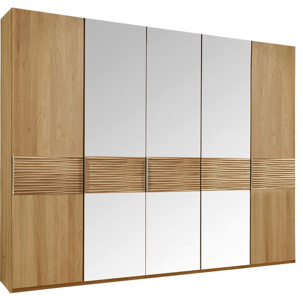 SKRIŇA S OTOČNÝMI DVERAMI, dub, farba duba, 250/216/58 cm Dieter Knoll - Skrine