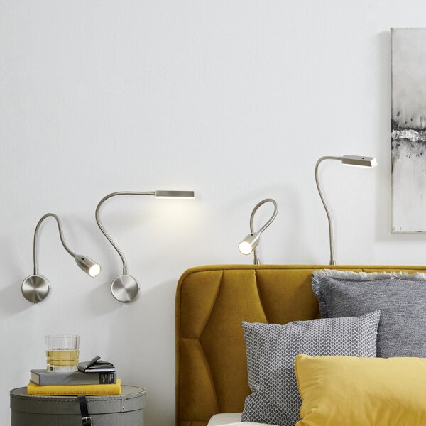 NÁSTENNÉ LED SVIETIDLO, 2,5/48 cm - Interiérové svietidlá