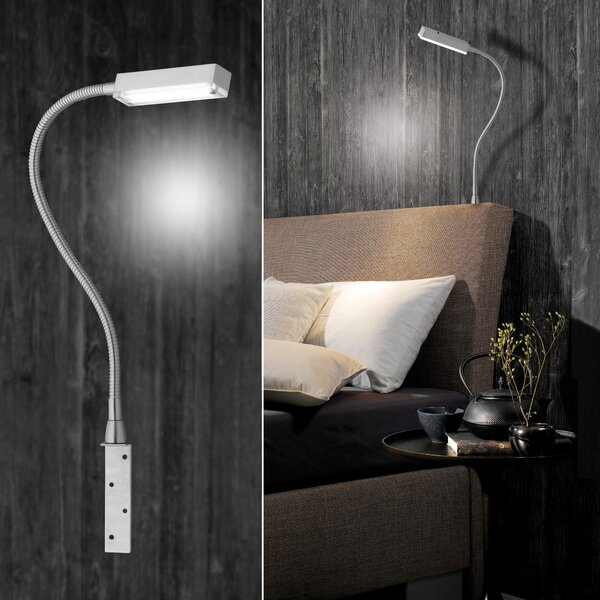 NÁSTENNÉ LED SVIETIDLO, 2,5/48 cm - Interiérové svietidlá