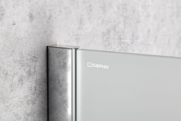 Sapho Sapho, Deliaca stena medzi pisoármi 40x100cm, mliečne sklo, PW140
