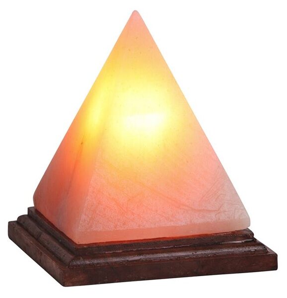 Soľná lampa oranžová na žiarovku E14
