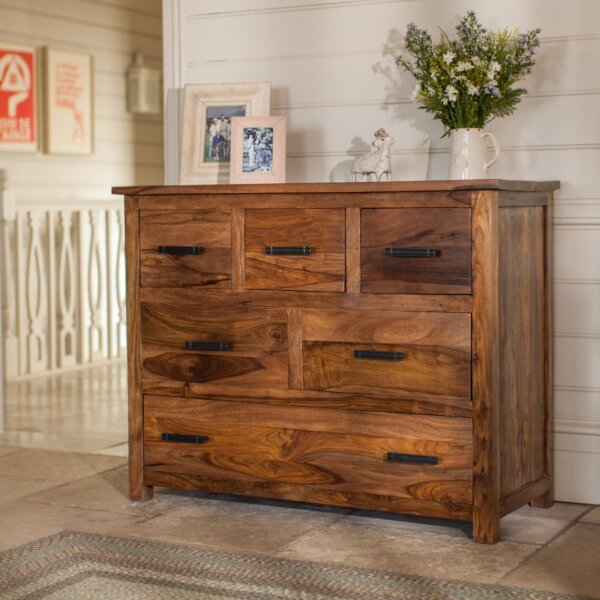 Komoda Rami 120x90x45 indický masív palisander