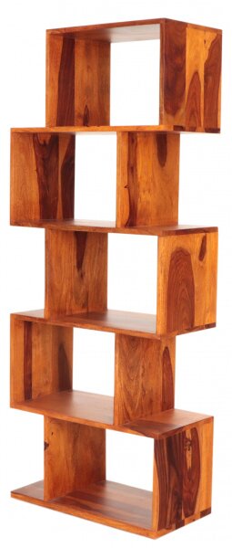Knižnica Rami 60x150x30 indický masív palisander