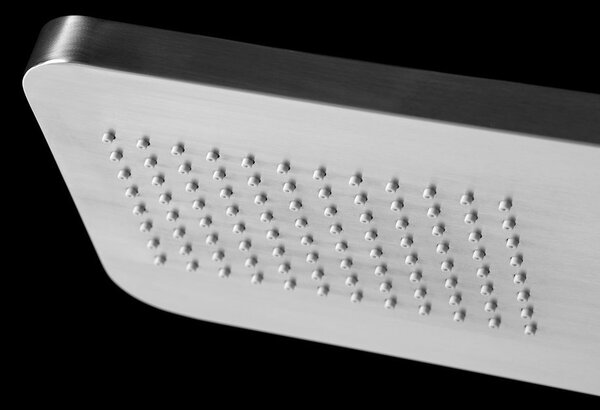 Sapho Sapho, PRESTIGE sprchový panel s termostat. batériou 200x1400 mm, nerez, WN337
