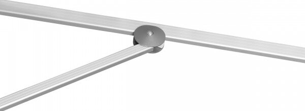 Doppler ALU EXPERT Teleskop záhradný slnečník 400 cm antracit Doppler