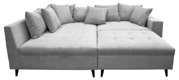 ROHOVÁ SEDAČKA, textil, svetlosivá MID.YOU - Sedačky, Online Only
