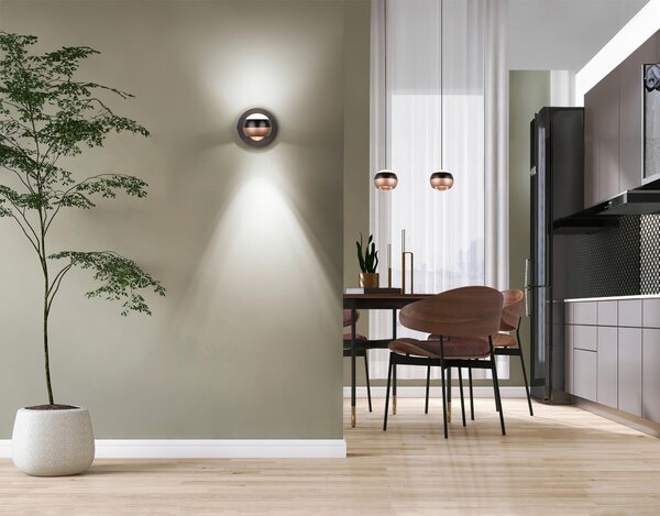 NÁSTENNÉ LED SVIETIDLO, 13,5/10 cm Trio Leuchten - Interiérové svietidlá