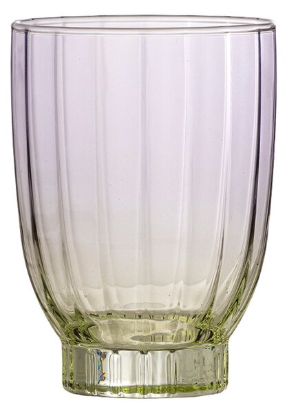 Pohár na vodu Nicoline 330 ml žlto-rúžová