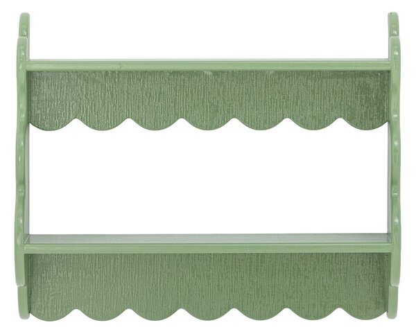 Drevená polica Salla Green Fir Wood