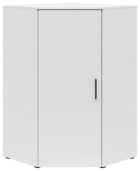 ROHOVÁ KOMODA, biela, 71,5/115/71,5 cm Carryhome - Komody