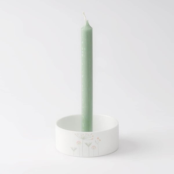 Porcelánový svietnik Floral White