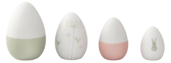 Veľkonočná dekorácia Eggs – sada 4 ks