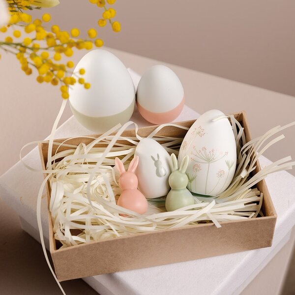 Veľkonočná dekorácia Eggs – sada 4 ks