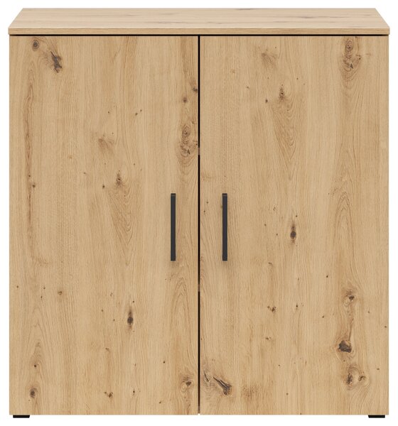 KOMODA, dub artisan, 80/83/40 cm Carryhome - Komody