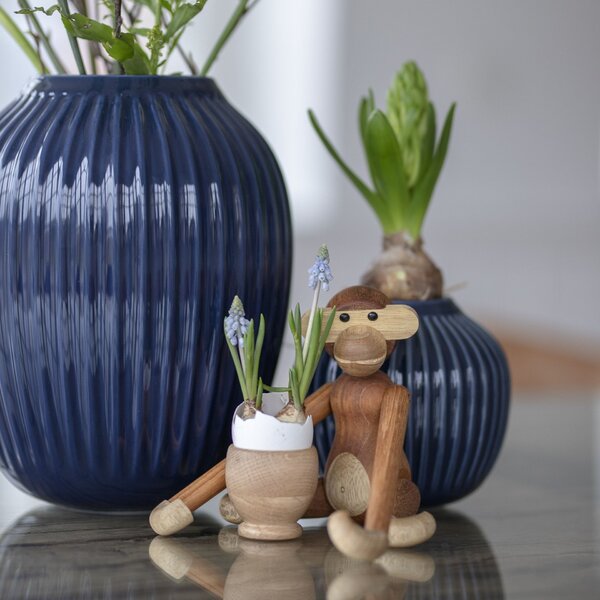 Drevená opička Monkey Mini Teak Limba 9,5 cm