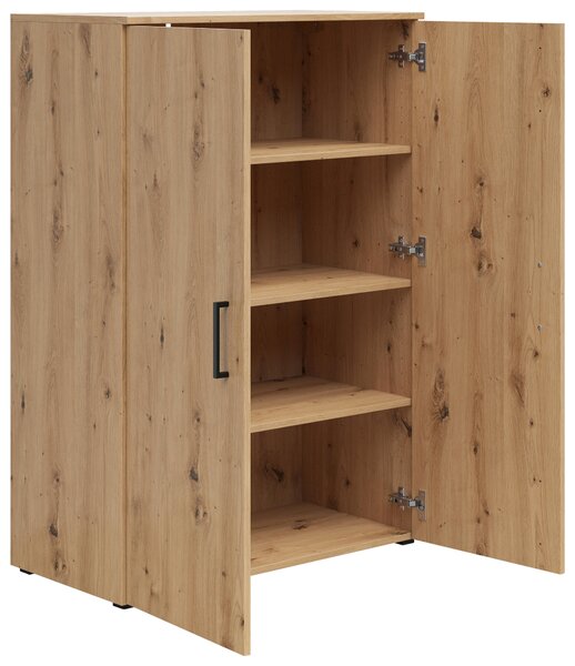 KOMODA, dub artisan, 80/115/40 cm Carryhome - Komody